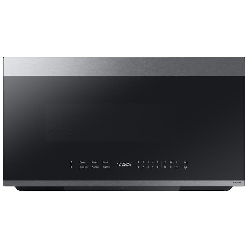 Samsung ME21DG6700SR Bespoke 2.1 Cu. Ft. Over-The-Range Microwave With Auto Dimming Glass Touch Controls In Fingerprint Resistant Stainless Steel