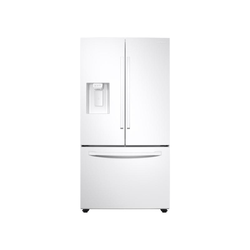 Samsung RF27T5201WW 27 cu. ft. Large Capacity 3-Door French Door Refrigerator with External Water & Ice Dispenser in White