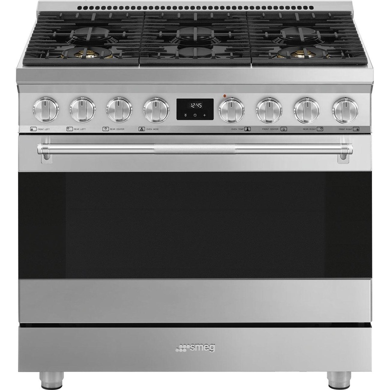 Smeg SPR36UGMX Range Stainless Steel Spr36Ugmx
