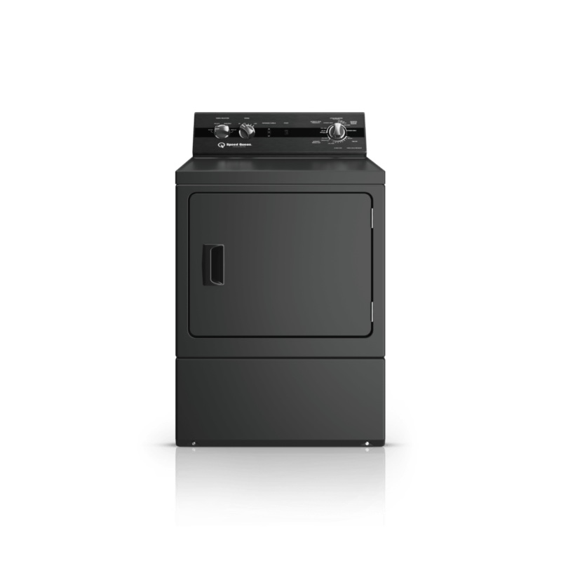 Speed Queen DC5003BE DC5 Sanitizing Electric Dryer with Extended Tumble  Reversible Door  5-Year Warranty