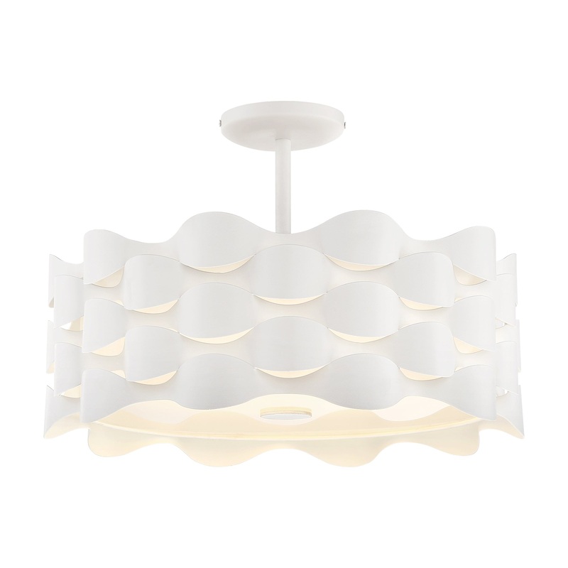 Coastal Current LED Semi Flush Mount