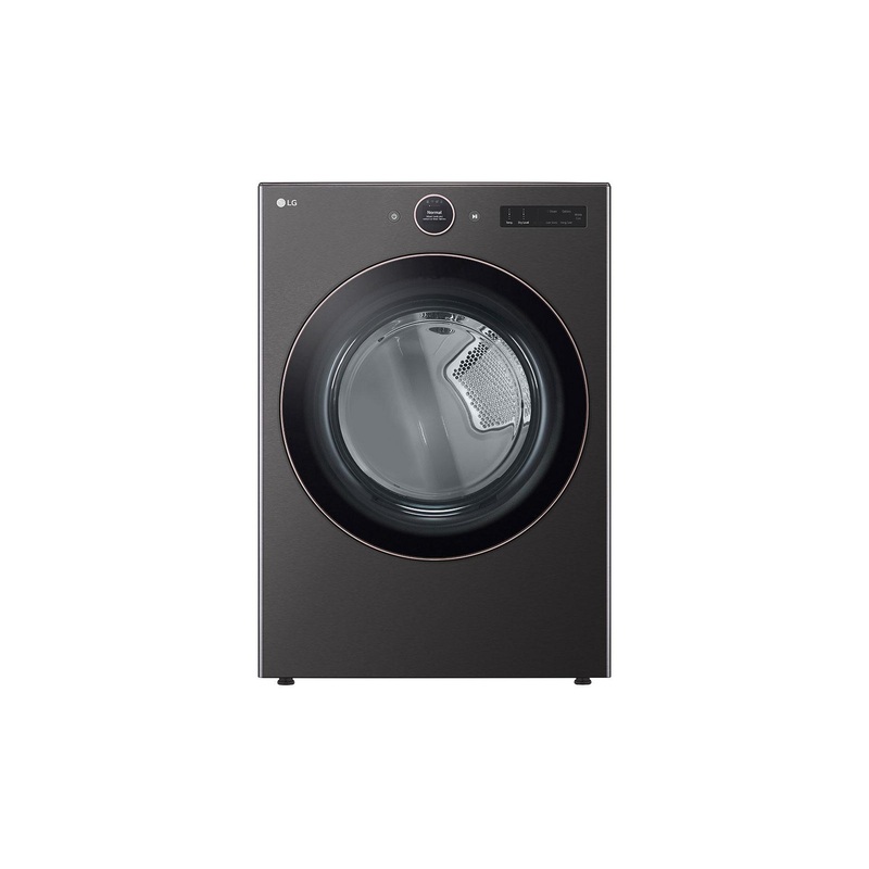 Lg DLGX6501B 7.4 cu. ft. Smart Front Load Gas Dryer with AI Sensor Dry & TurboSteam Technology