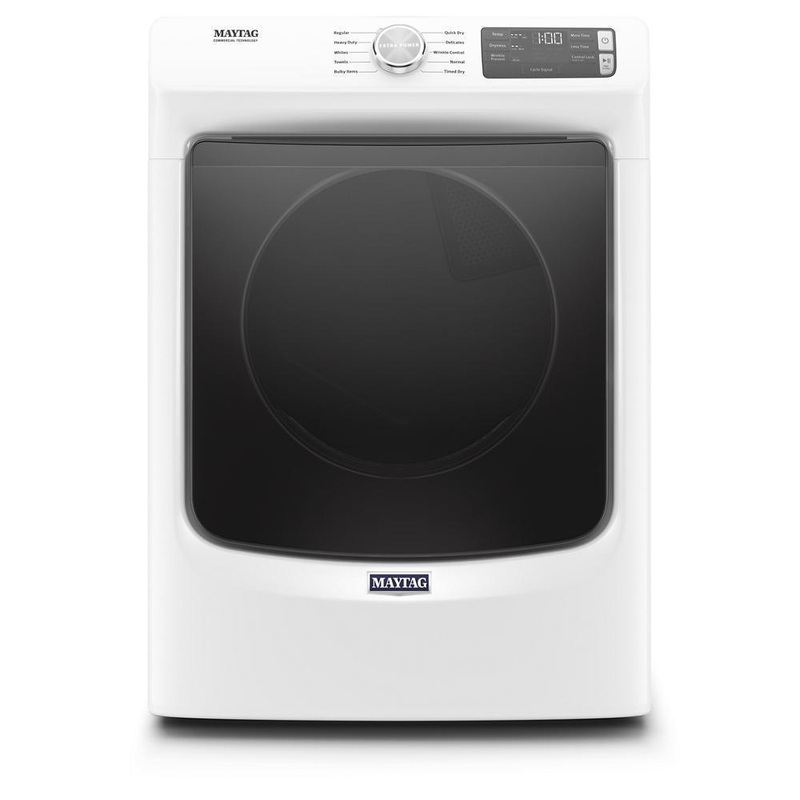 Maytag MGD5630HW Front Load Gas Dryer with Extra Power and Quick Dry cycle – 7.3 cu. ft.