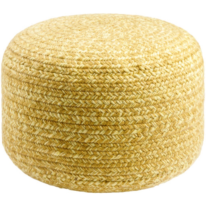 Serene Textures Pouf