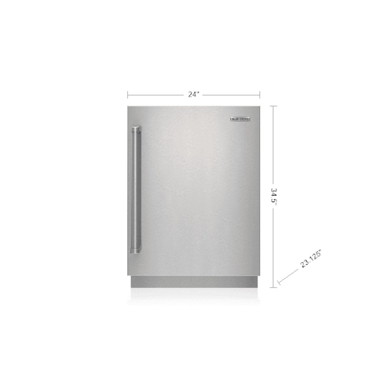 Sub-Zero DEU2450ROL 24″ Outdoor Undercounter Refrigerator – Panel Ready