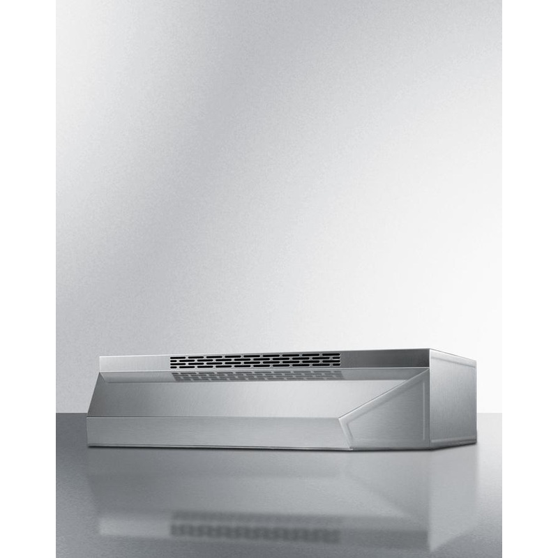 Summit ADAH1720SS 20″ Under Cabinet Ductless Range Hood, ADA Compliant