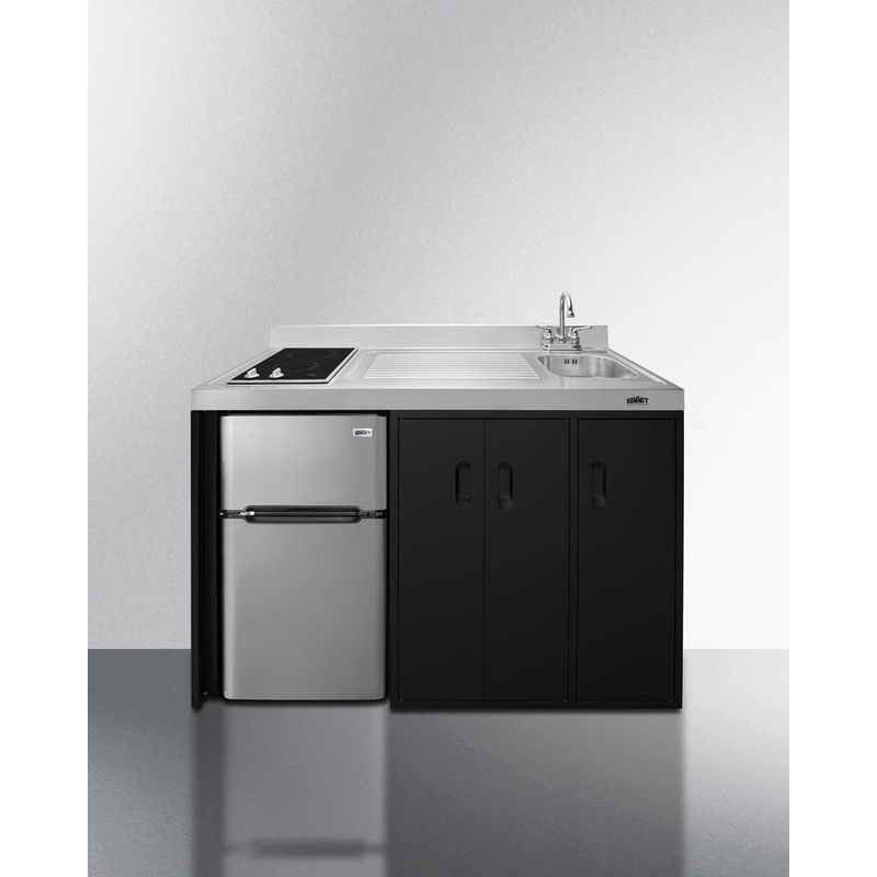 Summit CK54SINKR 54″ Wide All-in-one Kitchenette