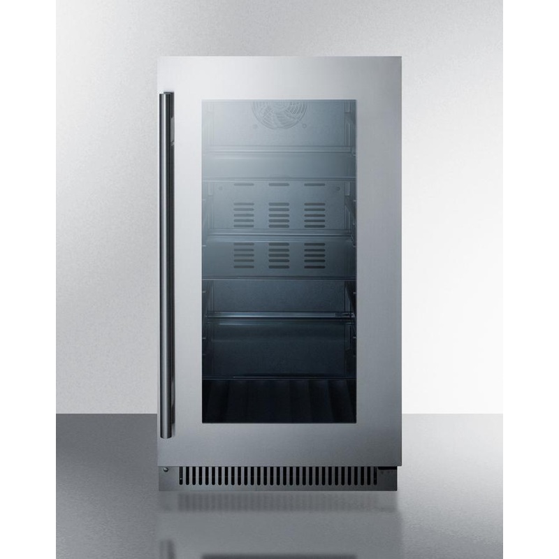 Summit CL181WBVCSS 18″ Wide Built-in Beverage Center