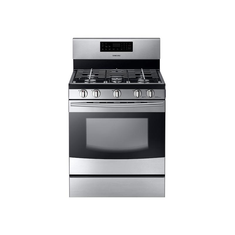 5.8 cu. ft. Gas Range in Stainless Steel