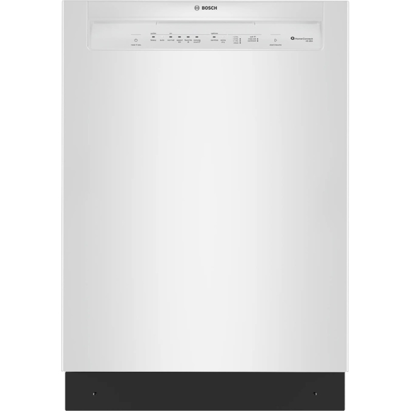 Bosch SHE43DM2N 300 Recessed Handle, 48 Dba, Standard 3Rd Rack, Puredry – Wh