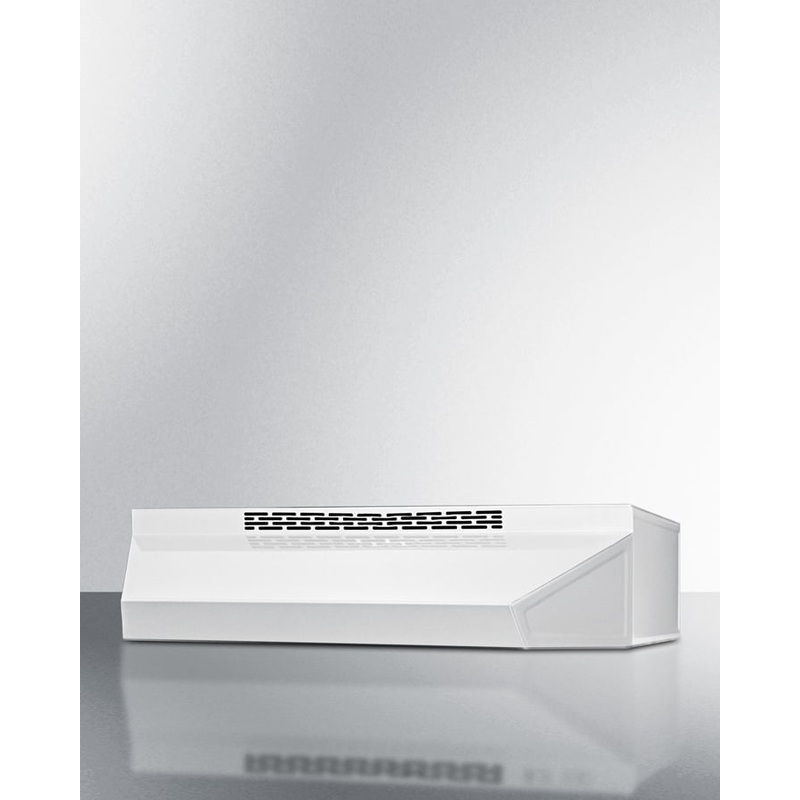 Summit ADAH1736W 36″ Under Cabinet Ductless Range Hood, Ada Compliant