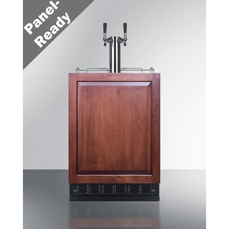 Summit SBC7BRSIFCF2LHD 24″ Wide Cold Brew Coffee Kegerator (panel Not Included)