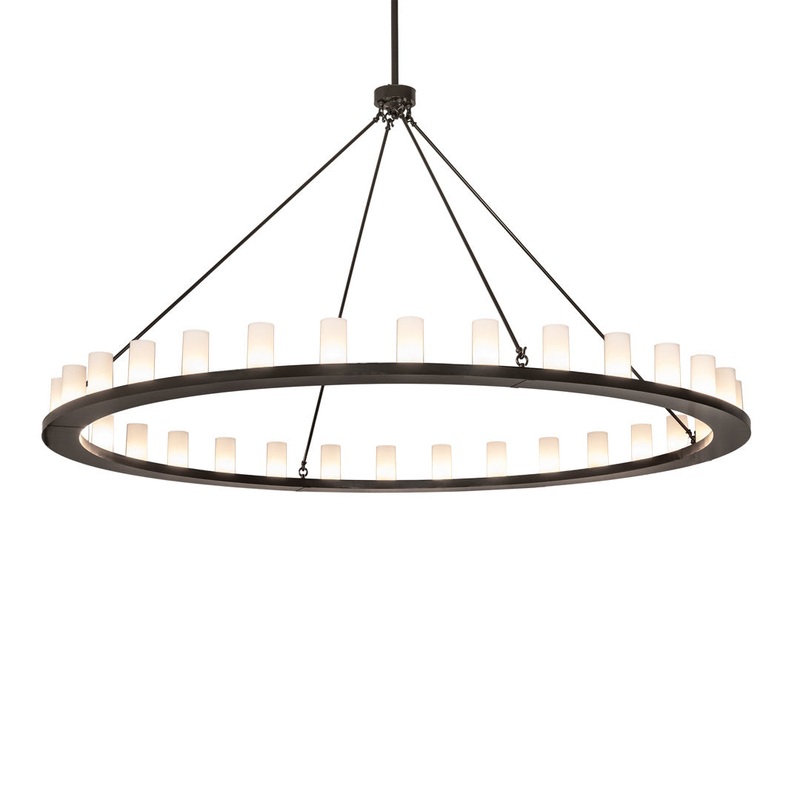 96″ Wide Loxley 32 Light Chandelier Meyda Lighting