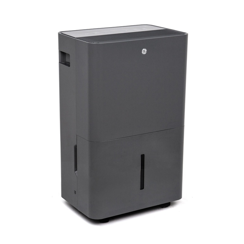 APYR50LC GE ENERGY STAR 50 Pint Portable Dehumidifier with Built-in Pump and Smart Dry for Wet Spaces