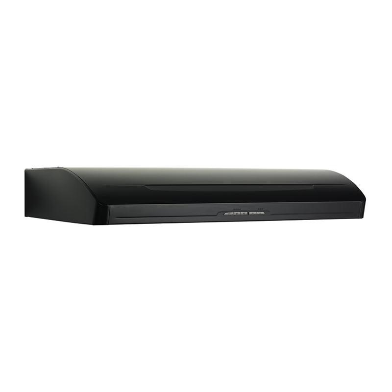 E66130BL Broan Elite 600 CFM Internal Blower, 30″ wide Undercabinet Mount Range Hood in Black