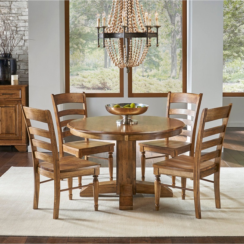 Shaler Extendable Solid Wood Dining Table Laurel Foundry Modern Farmhouse