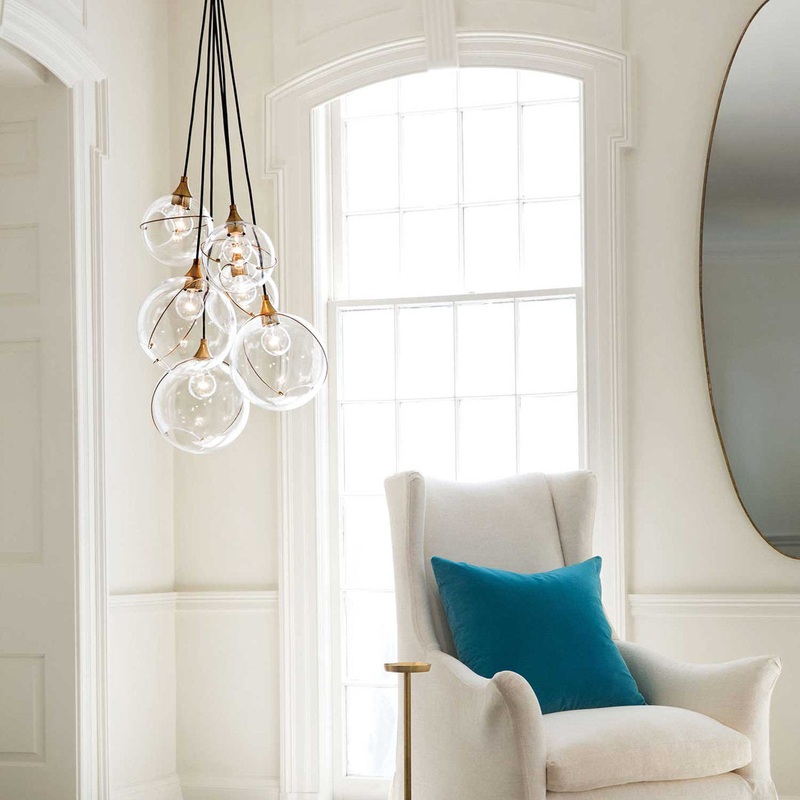 Skye Six-Light Globe Pendant by Lisa McDennon Hinkley