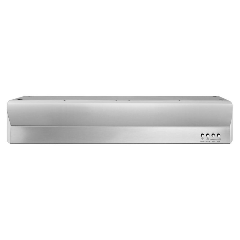 Whirlpool WVU7130JS Gold 30-inch Vented 300-CFM Under-Cabinet Hood