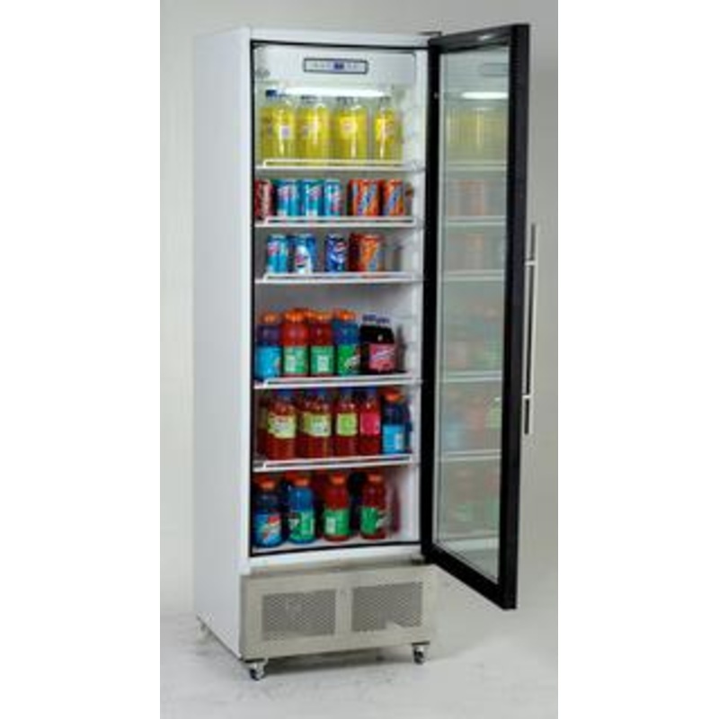 Avanti BCAD338 Model BCAD338 – 12 Cu. Ft. Showcase Beverage Cooler