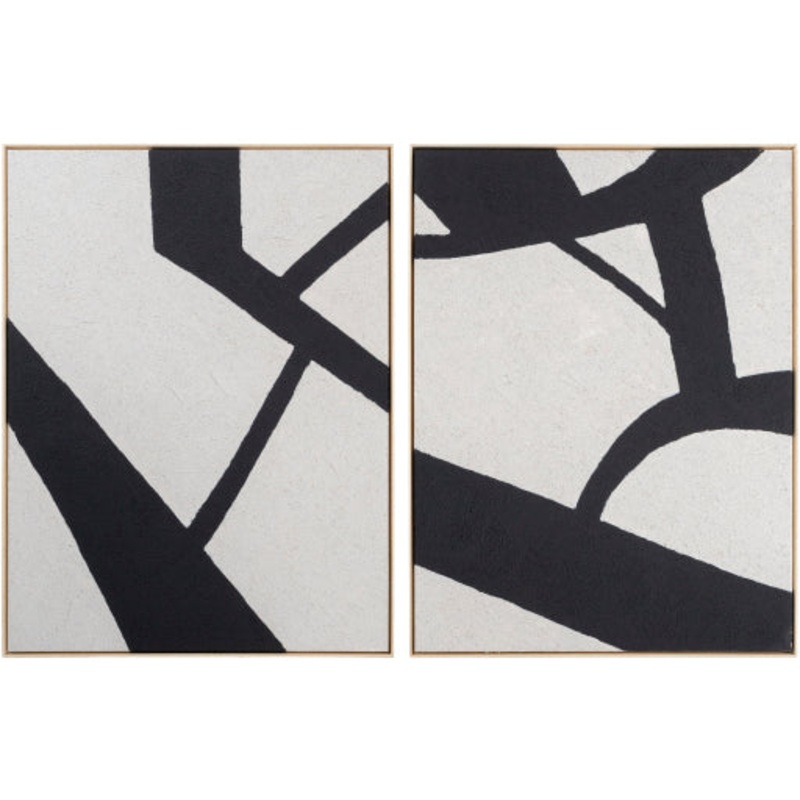Contemporary Canvas Embrace