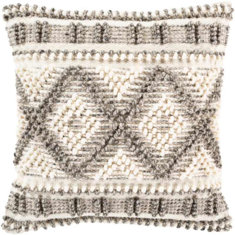 Cottage Chic Woven Accent Pillow