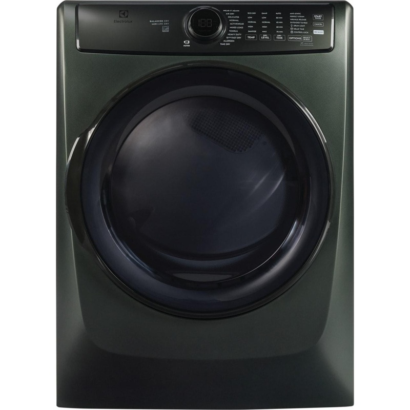 Electrolux ELFE7738AA Electrolux Front Load Perfect Steam Electric Dryer With Balanced Dry And Instant Refresh – 8.0 Cu. Ft.