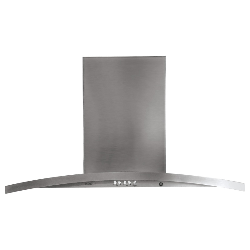 Ge Appliances UVI7361SWSS 36″ Island-Mount Chimney Hood