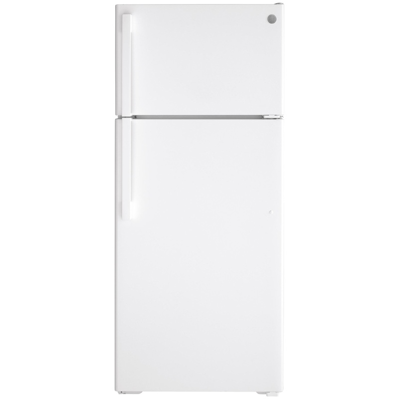 GTS18DTNRWW GE 17.5 Cu. Ft. Top-Freezer Refrigerator