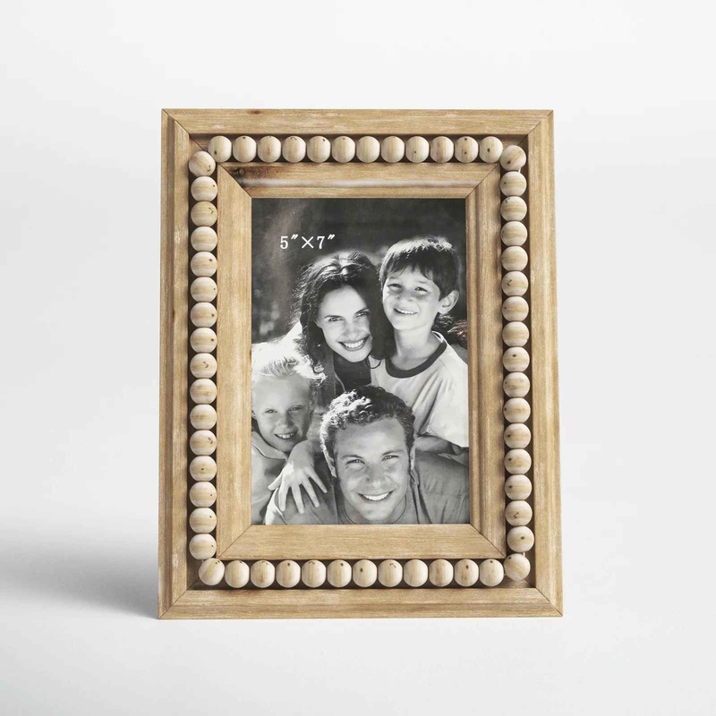 Tate Wood Single Picture Frame in Light Brown With Frame-5″x7″