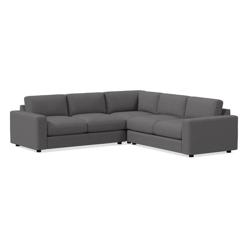 Urban 3 Piece L-Shaped Sectional