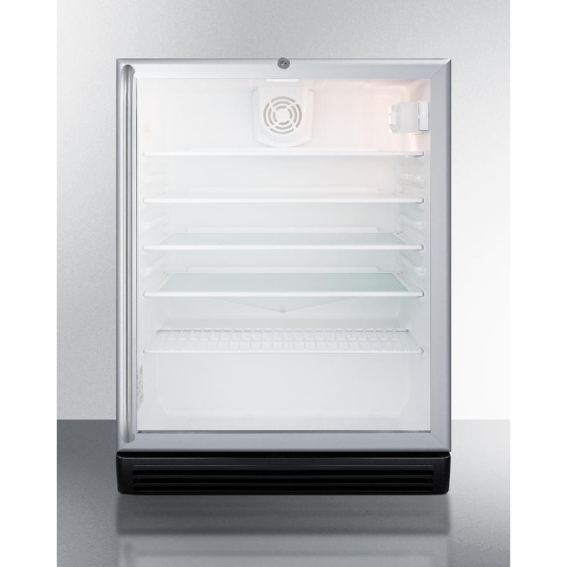 Summit SCR600BGLSHADA 24″ Wide Beverage Center, ADA Compliant