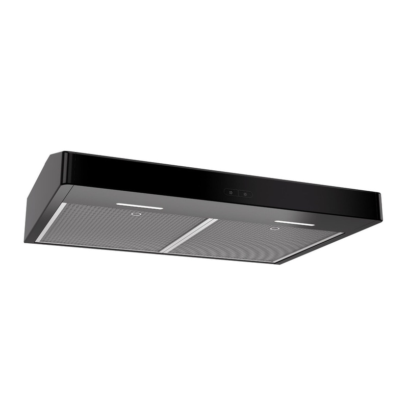 Broan TEN230BL Broan Elite 30-Inch Convertible Under-Cabinet Range Hood, Black