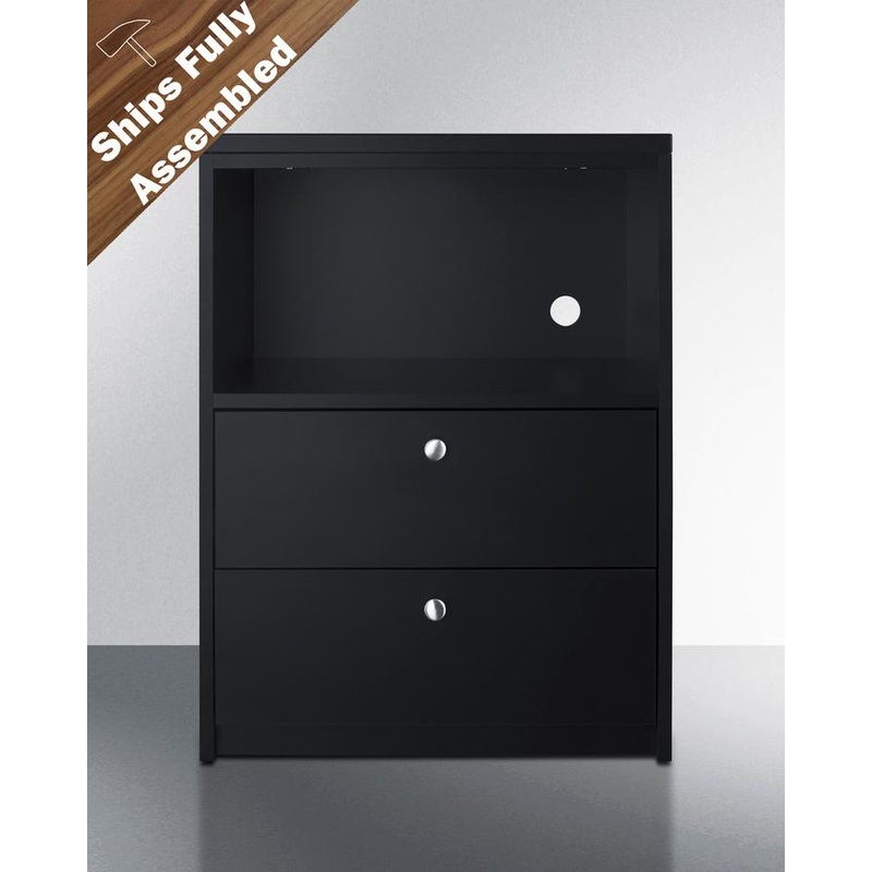 Summit CWM2ADA 2-drawer Microwave Cabinet, ADA Height