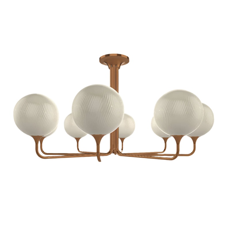 Tee Round Multi Light Pendant Light