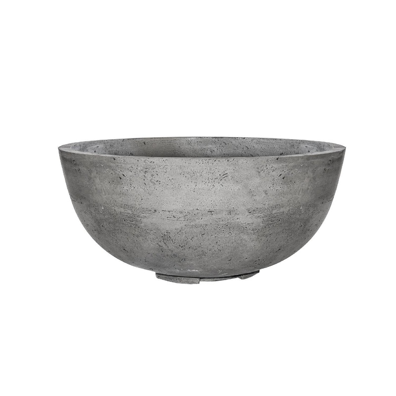 Xo Appliance XOFBWL39GR Fire Bowl 39″ Natural Gas Fired Gfrc – Gray