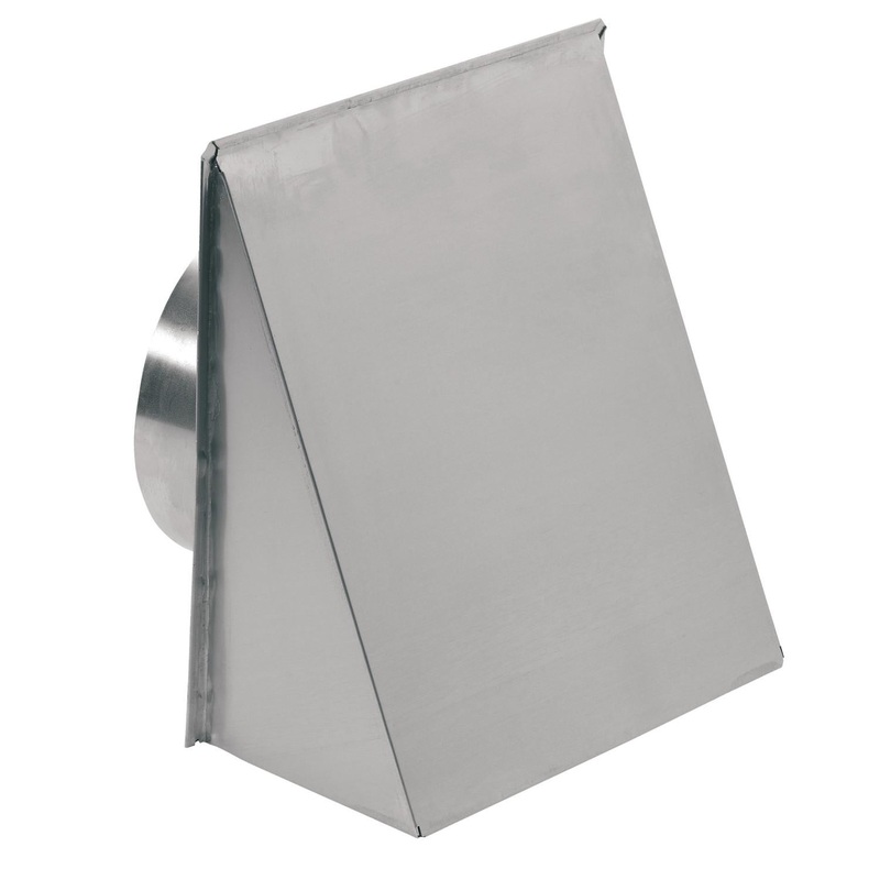 643 Broan-NuTone Wall Cap for 8-Inch Round Duct for Range Hoods and Bath Ventilation Fans