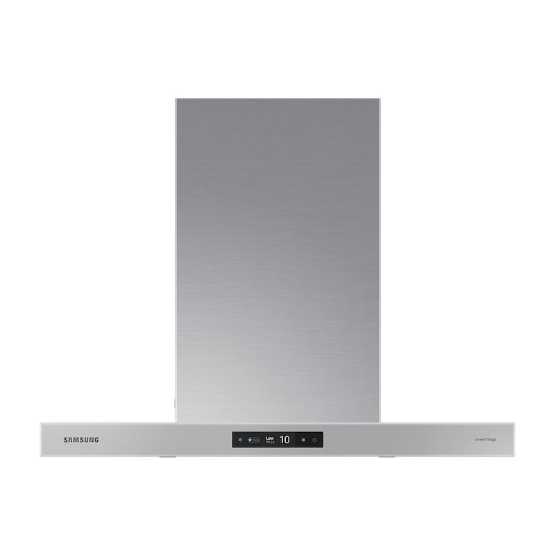 Samsung NK36CB700WCG 36″ Bespoke Smart Wall Mount Hood With Lcd Display In Clean Grey