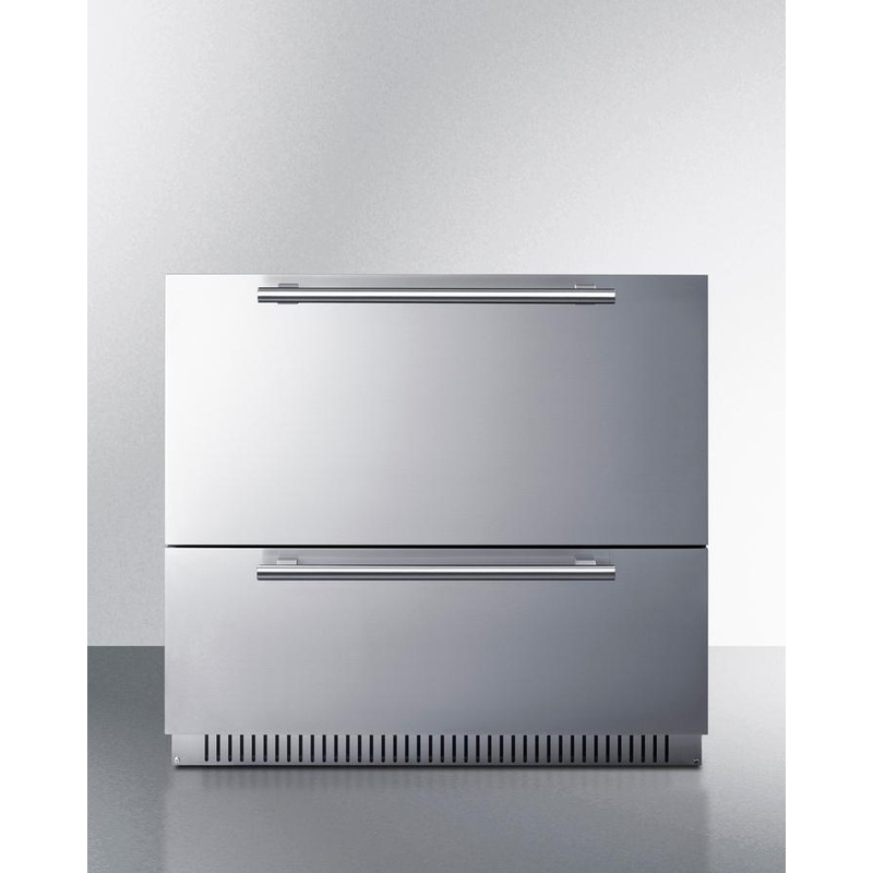 Summit SPR36DROS 36″ Wide Outdoor 2-Drawer All-Refrigerator
