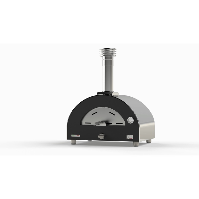 Xo Appliance XOPIZZA1GASSSL Tabletop Gas Fired Pizza Oven Stainless Steel, Propane
