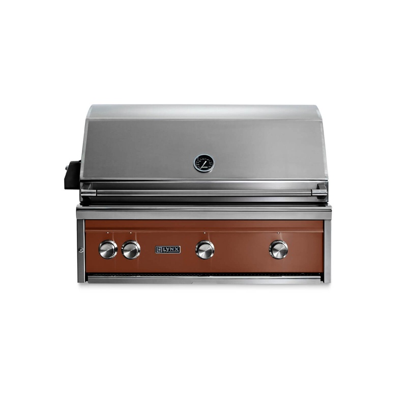 Lynx L36ATRSING 36″ Built-In Grill – All Trident W/ Rotisserie – Sierra