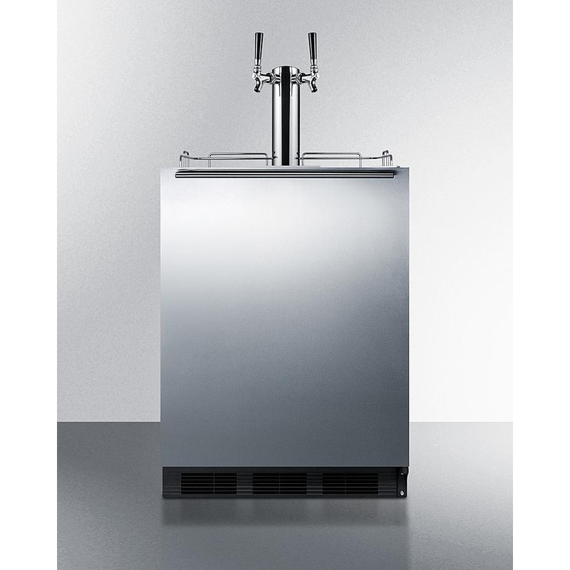 Summit SBC58BLBIADA 24″ Wide Built-in Kegerator, ADA Compliant