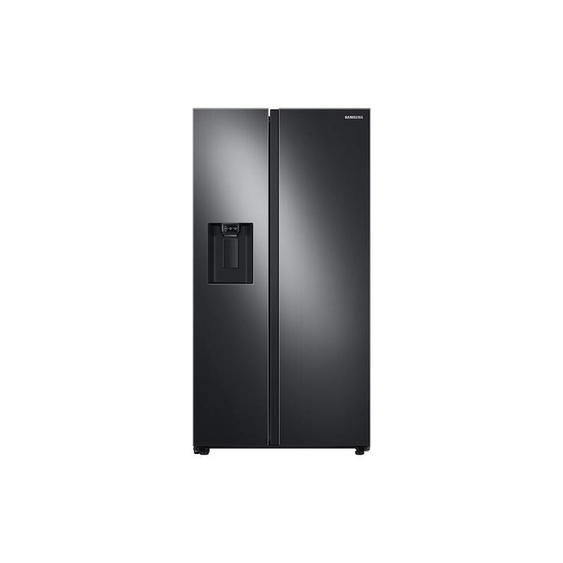 22 cu. ft. Counter Depth Side-by-Side Refrigerator in Black Stainless Steel