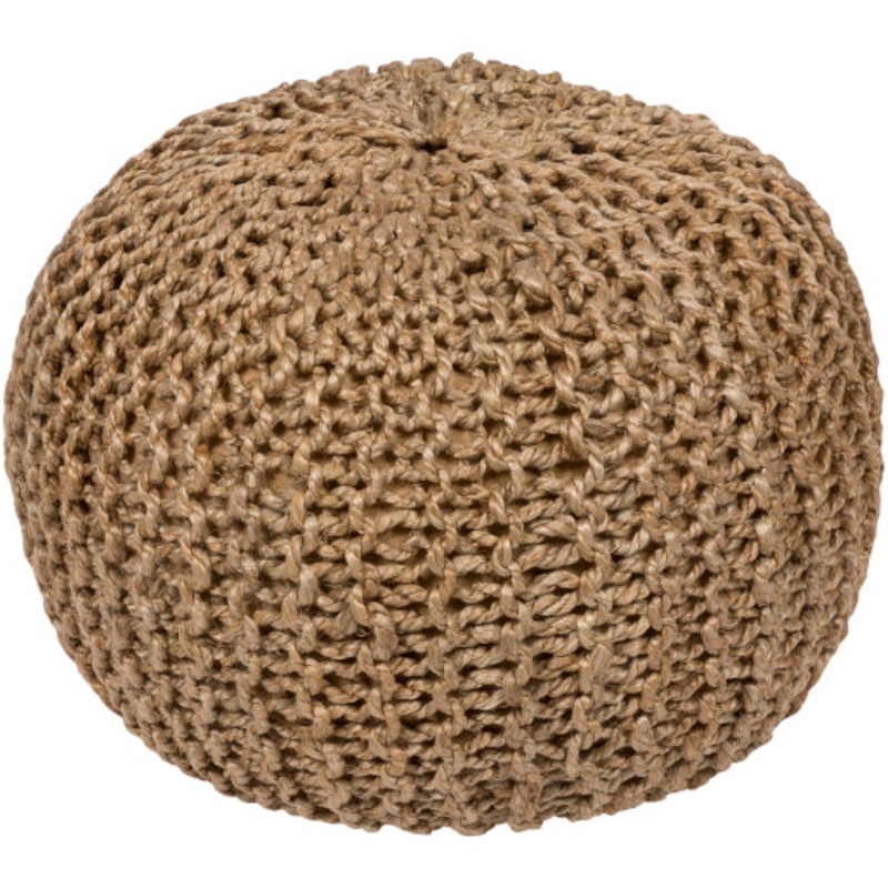 Bermuda Home Textile 14 Inch High Pouf