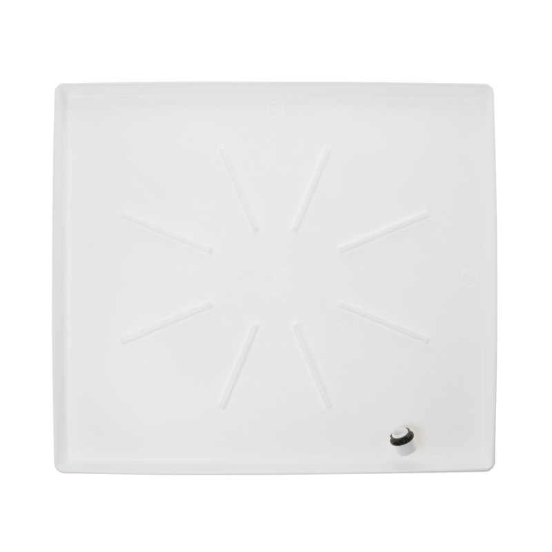 Ge Appliances PM7X2 UNIVERSAL WASHING MACHINE FLOOR TRAY – White