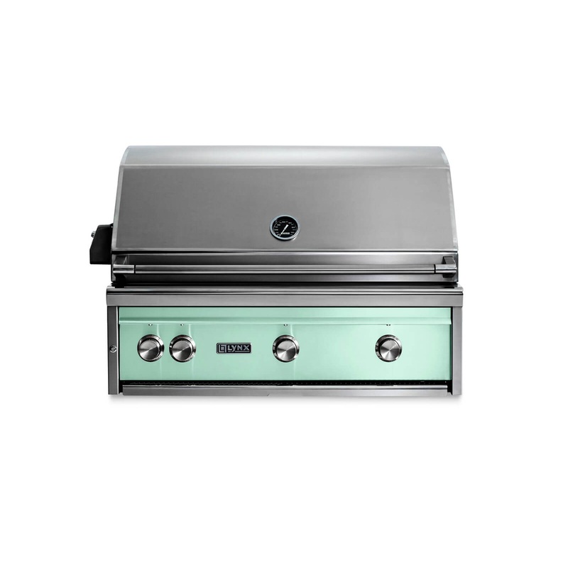 Lynx L36TRSUNG 36″ Built-In Grill – 1 Trident W/ Rotisserie – Surf