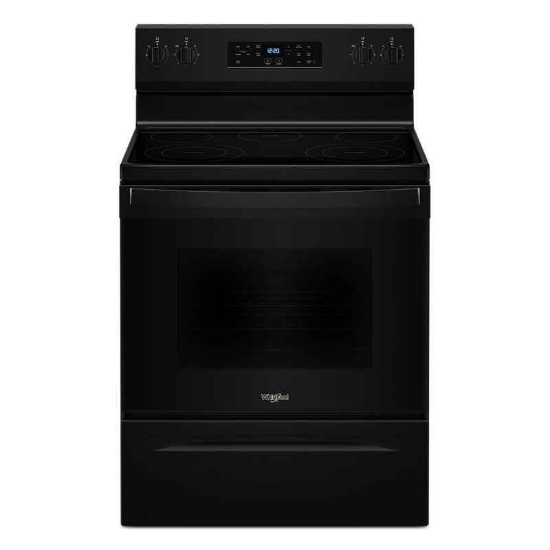 Whirlpool WFES3330RB 30-inch Electric Range with Steam Clean