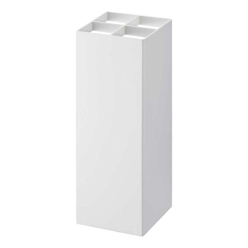 Yamazaki Home Umbrella Stand – Storage For Umbrellas And Walking Canes, Steel Yamazaki Home Finish: White