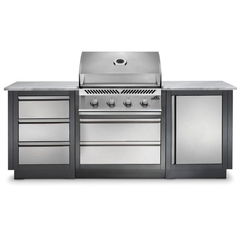 Napoleon Bbq ODK100BI32PSS OASIS 100 Outdoor Kitchen, Built-in 500 Series 32 Built-in 500 Series 32 , Propane, Stainless Steel