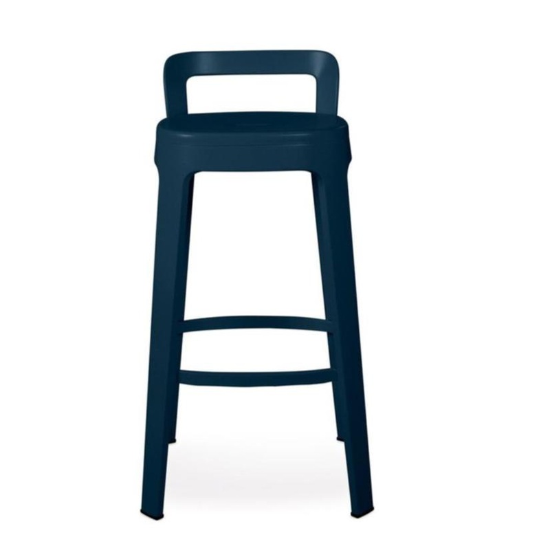 Ombra Stool With Backrest