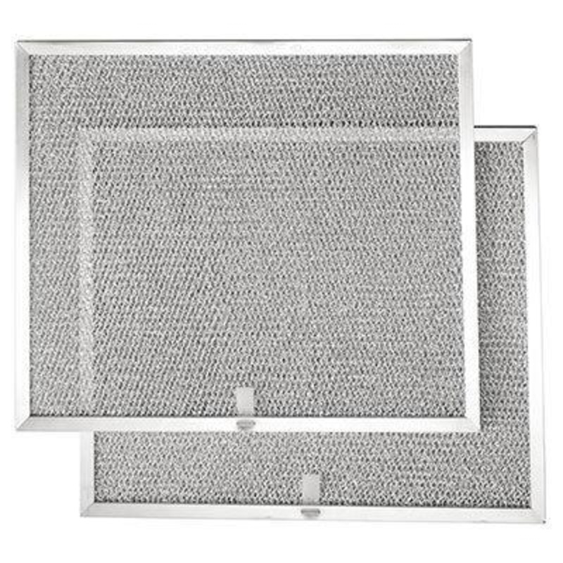 BPS1FA30 Broan-NuTone Genuine Replacement Aluminum Filter for Range Hoods, 14-1/4″ X 11-7/8″, Fits Select Models, 2-Pack
